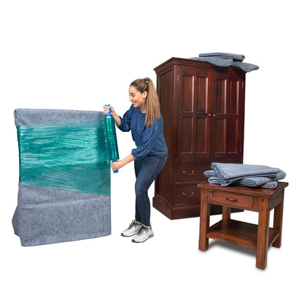 Plastic Stretch Wrap – 15 in. x 1000 ft | Pack of 2