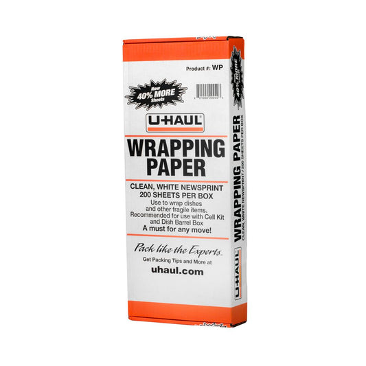 Packing Paper for Moving – 200 Sheets (24” x 30”)