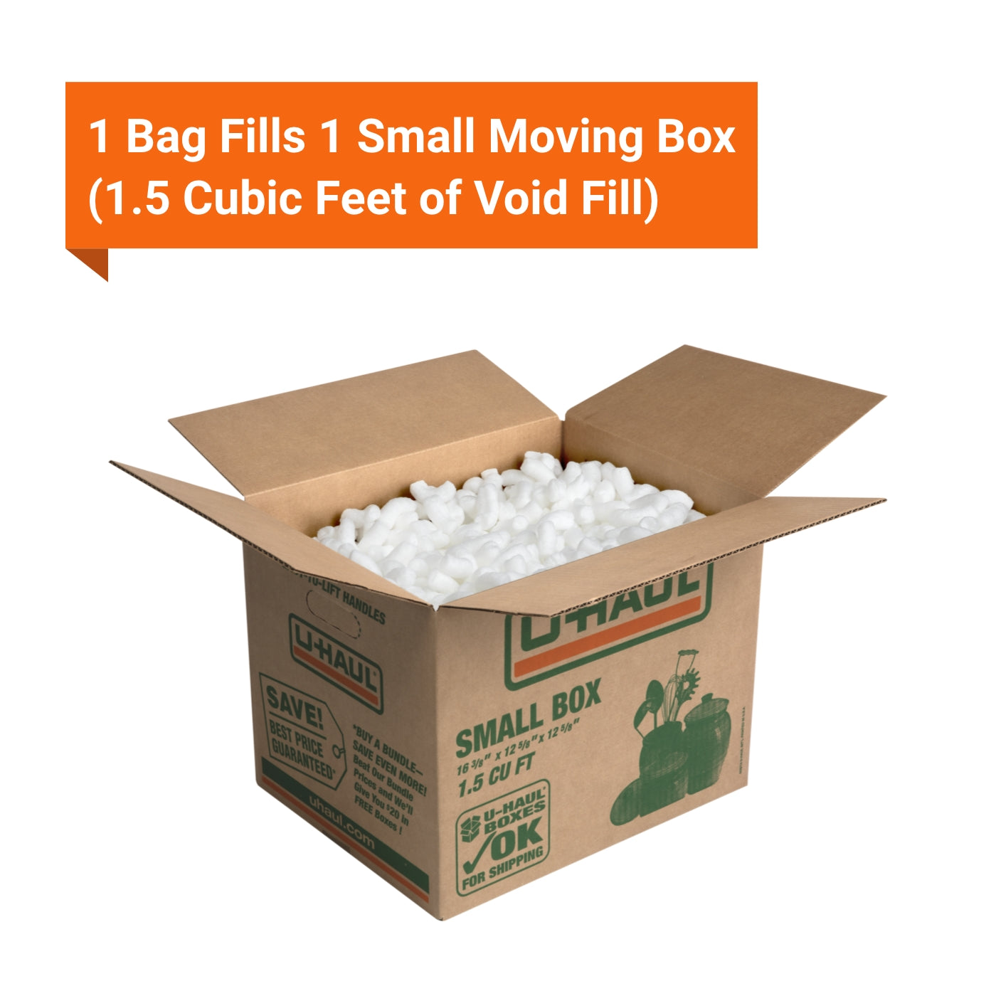 Compostable Packing Peanuts | Pack of 2