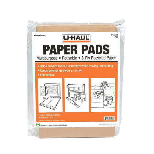 Triple Layer Paper Moving Pads | Pack of 2