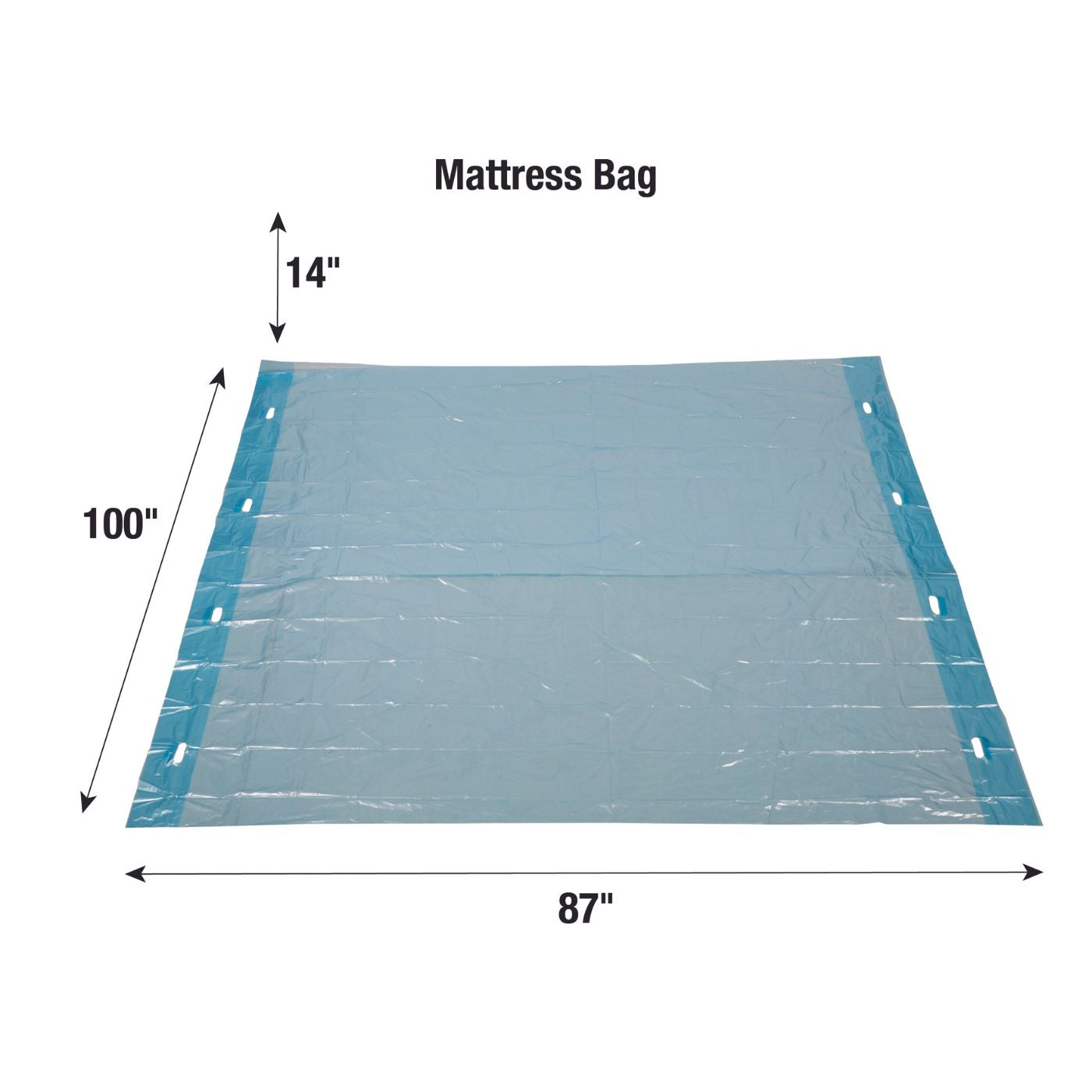 King Size Mattress Bag Set with Handles for Moving and Storage