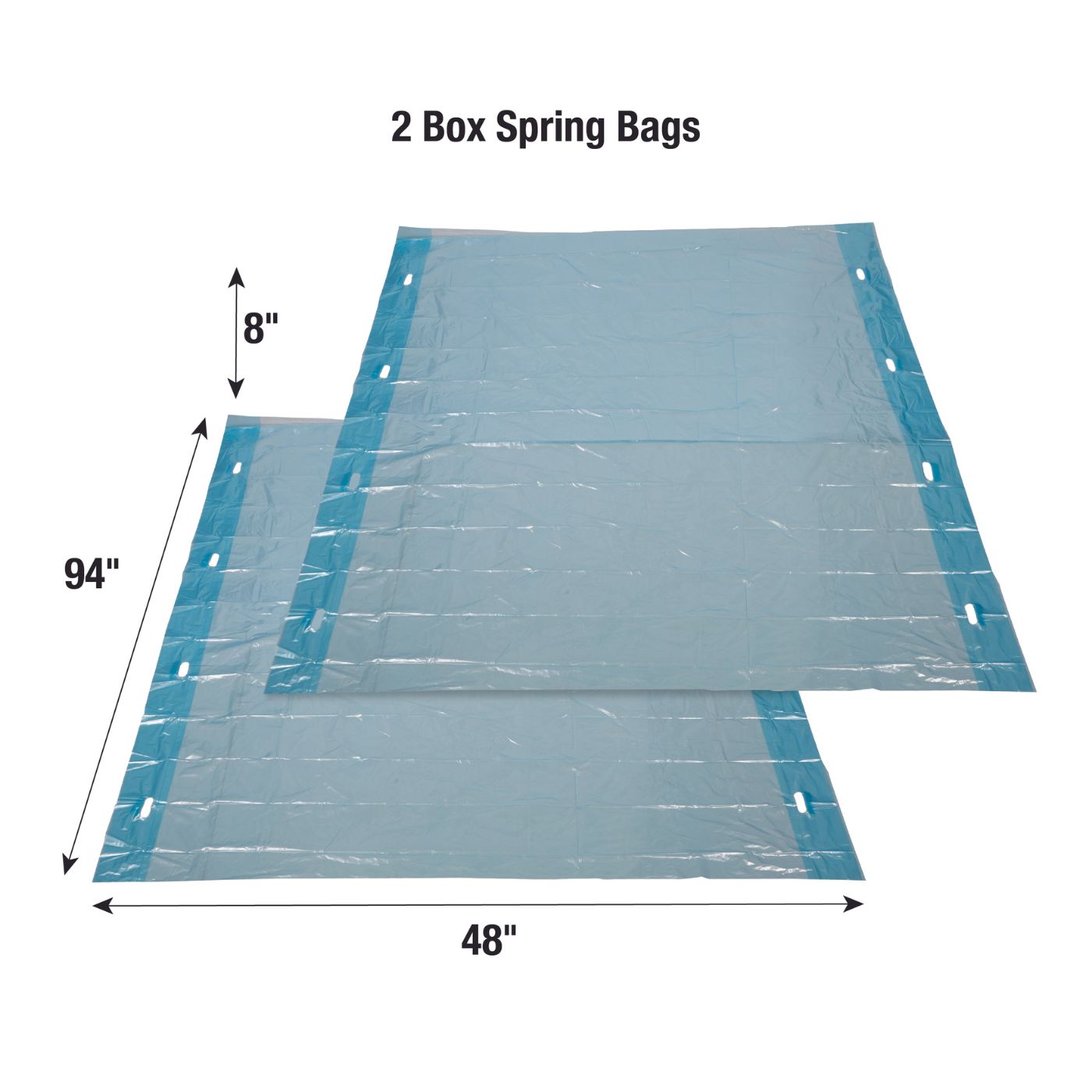 King Size Mattress Bag Set with Handles for Moving and Storage