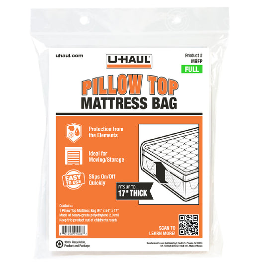 Pillow Top Mattress Bag - Full Size | Pack of 2
