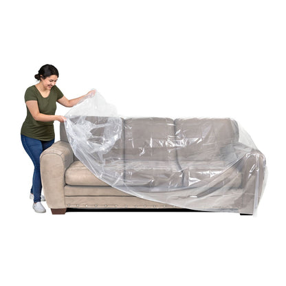 Plastic Couch Cover | Pack of 2