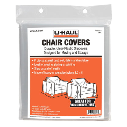 Plastic Chair Cover | Pack of 2