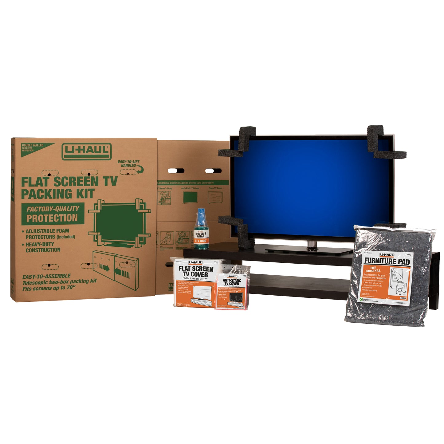 Anti-Static Flat Screen TV Cover | Pack of 2