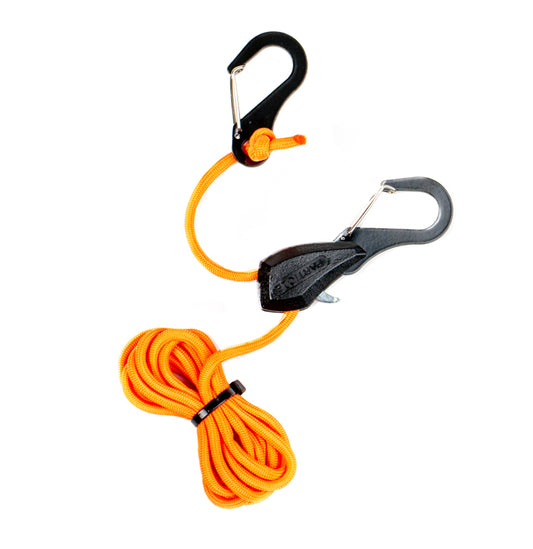 Better Than Bungee Cord with Steel Hooks - Adjustable from 4” to 72” | Pack of 2