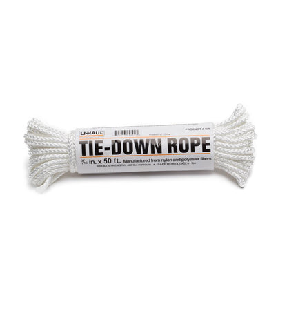Nylon Tie-Down Rope (81-lb Workload) - 50 ft | Pack of 2