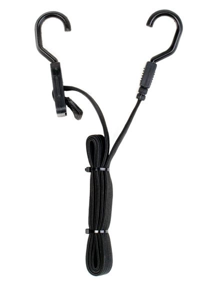 Adjustable Flat Bungee - Adjustable from 6” to 48” | Pack of 2