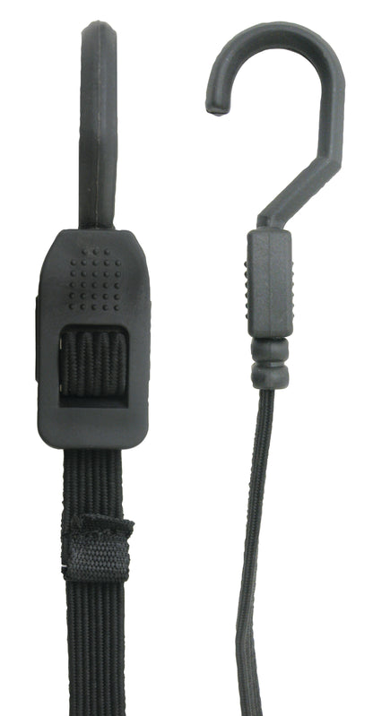 Adjustable Flat Bungee - Adjustable from 6” to 48” | Pack of 2