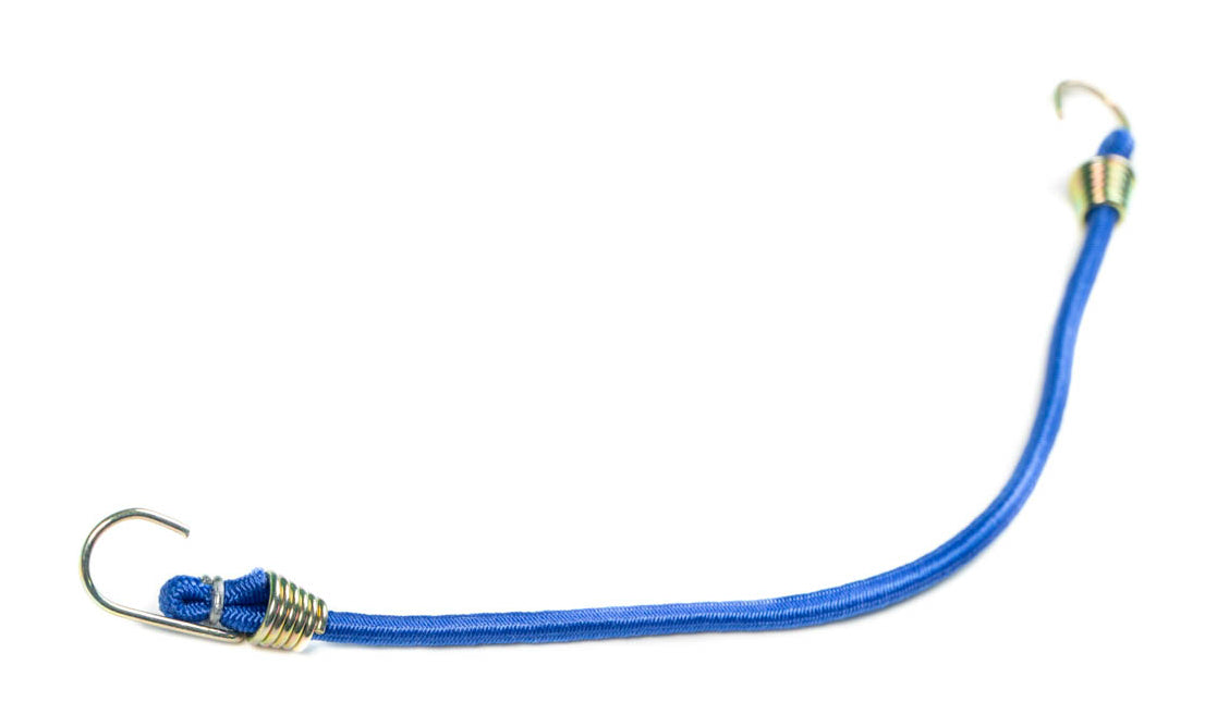 4 mm Assorted Mini Bungee Cords - 12 Pieces | Pack of 2