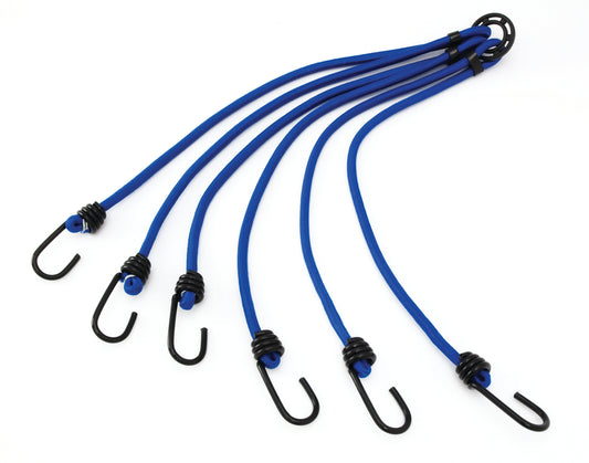 6-Arm Bungee - 36” Bungees with Center Adjuster | Pack of 2