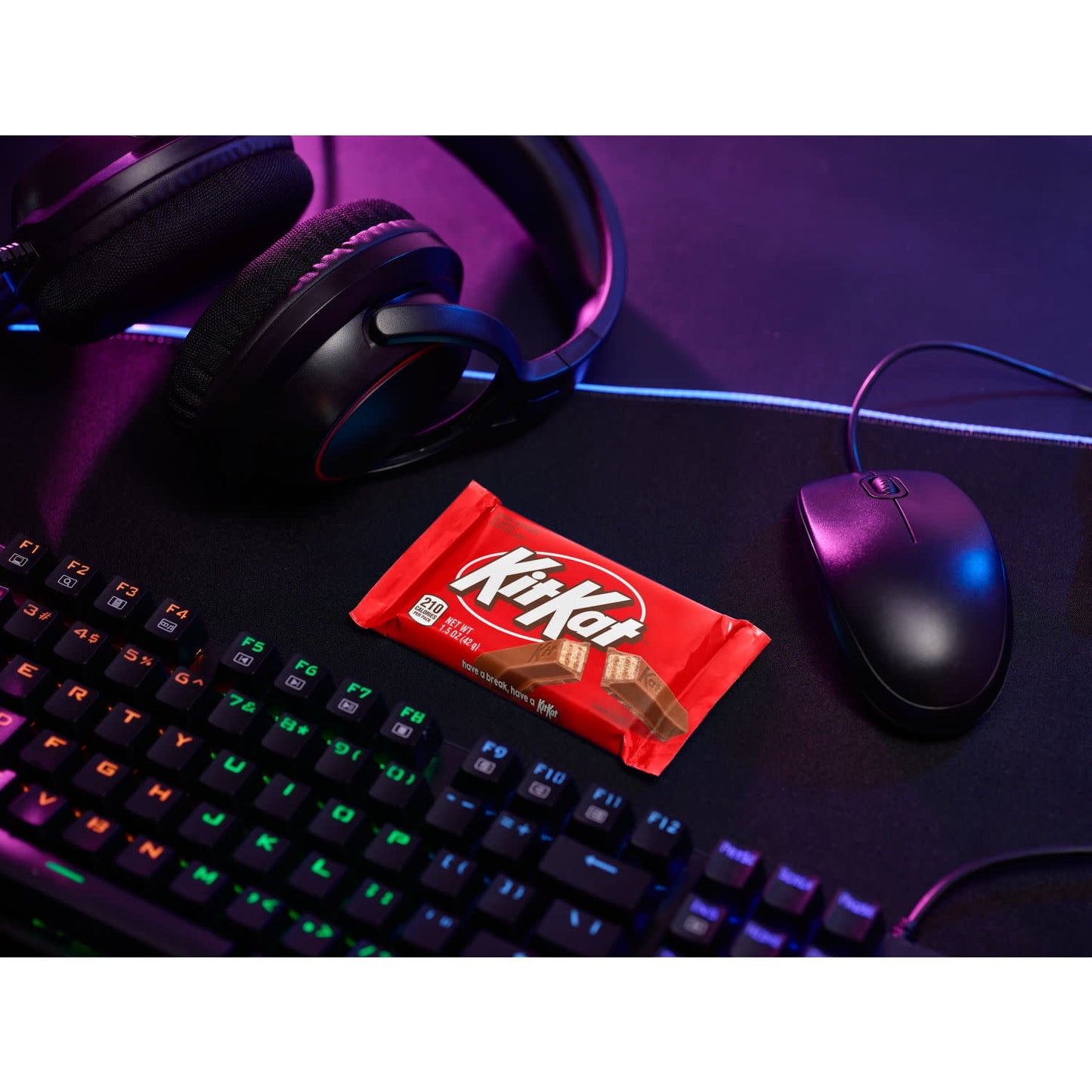 Kit Kat Milk Chocolate Wafer Candy, Bars 1.5 oz, 6 Count