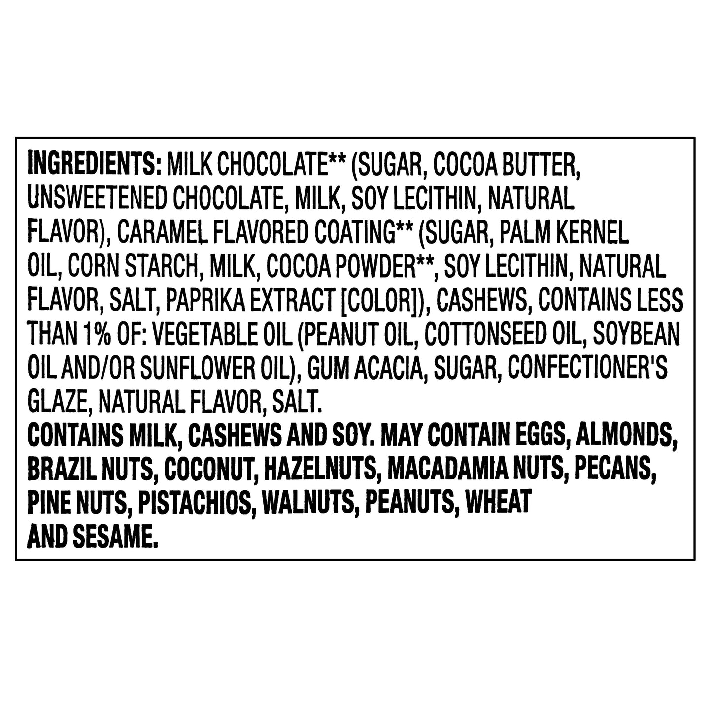bettergoods Milk Chocolate Salted Caramel Flavored Cashews, 11 oz