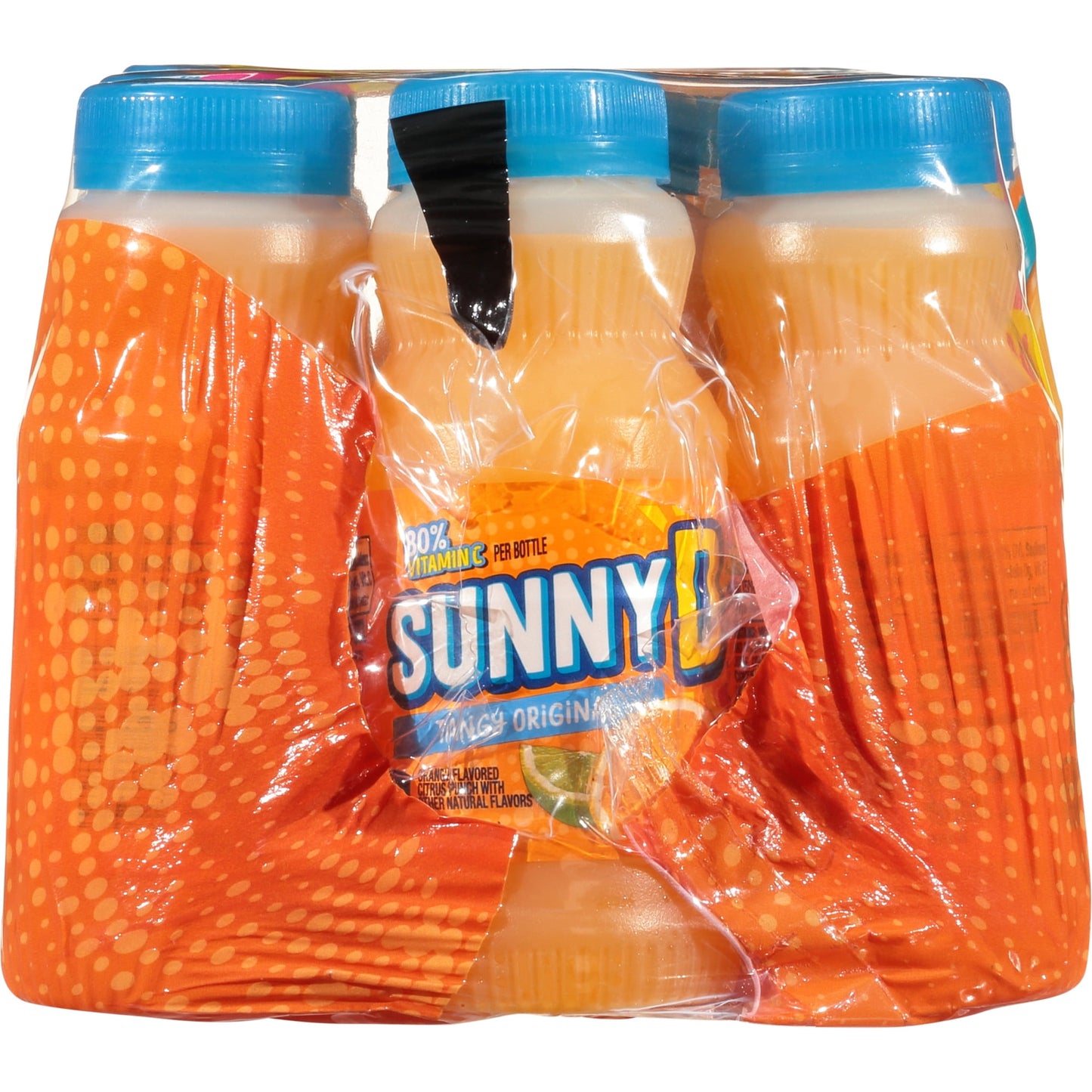 SUNNYD Tangy Original Shelf Stable Orange Juice Drink, 18 Count, 6.75